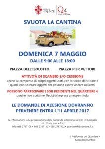 Svuota la cantina_maggio 2017