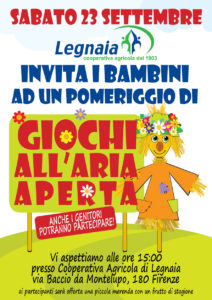 festa dei bambini cooperativa di legnaia 23 settembre