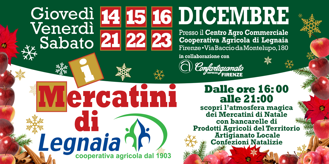 mercatino di Natale Cooperativa di Legnaia