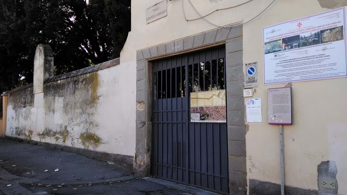 cimitero ebraico viale ariosto