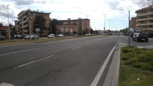 Il viale Talenti