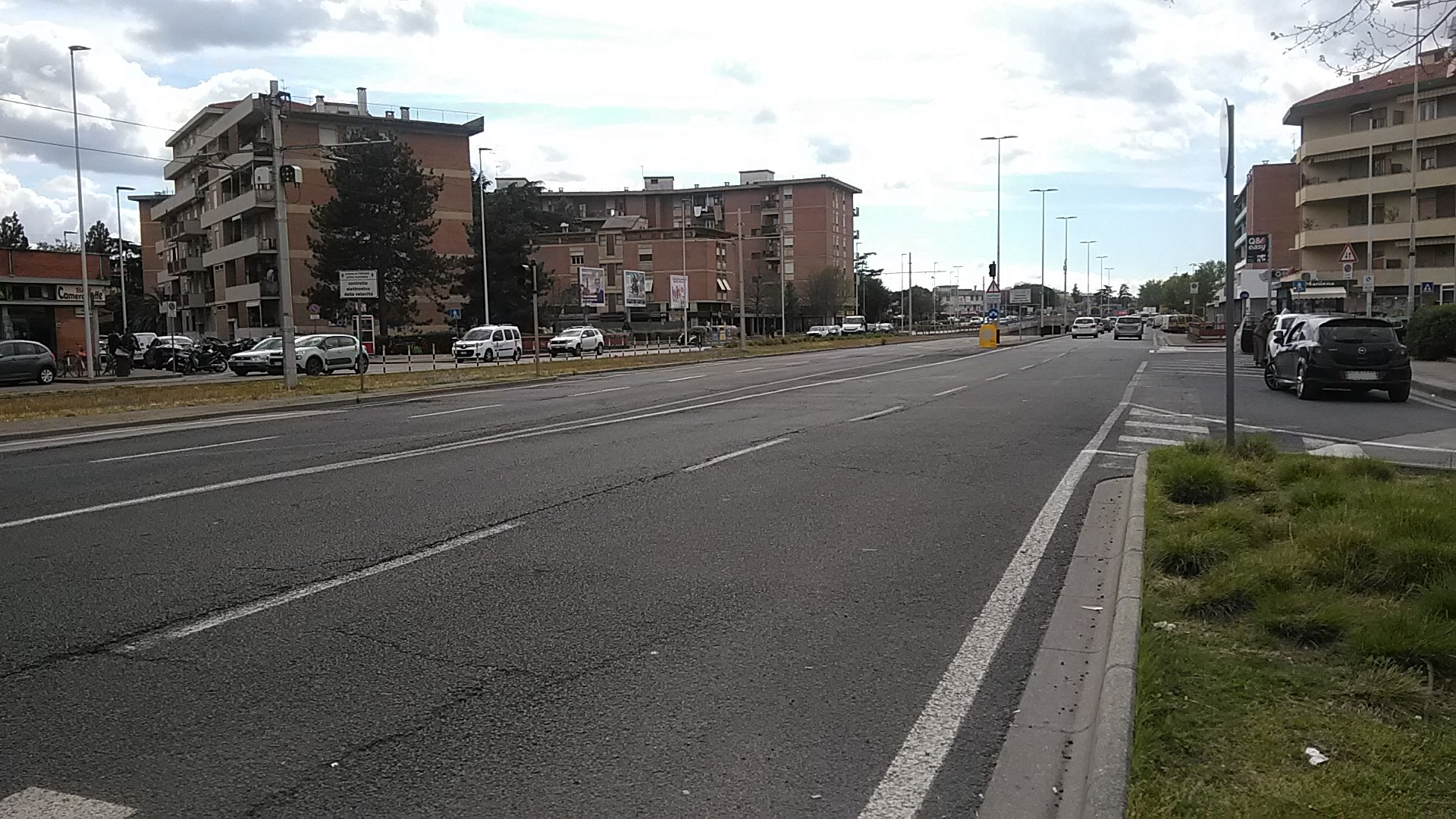 Il viale Talenti