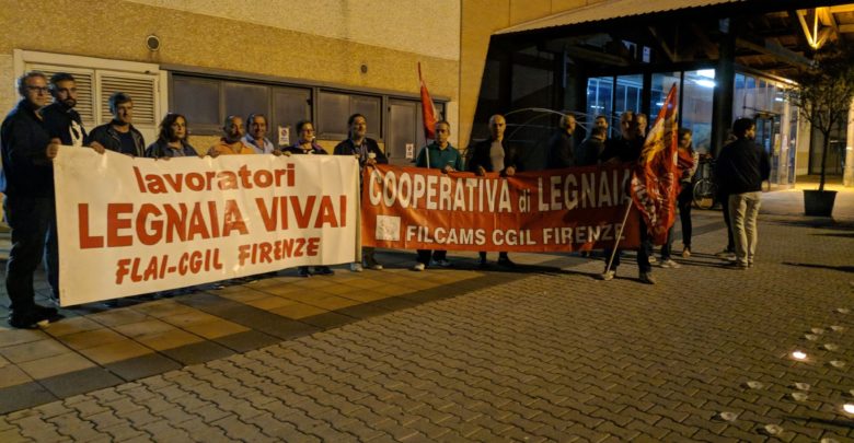 manifestzione lavoratori cooperativa di legnaia (8)