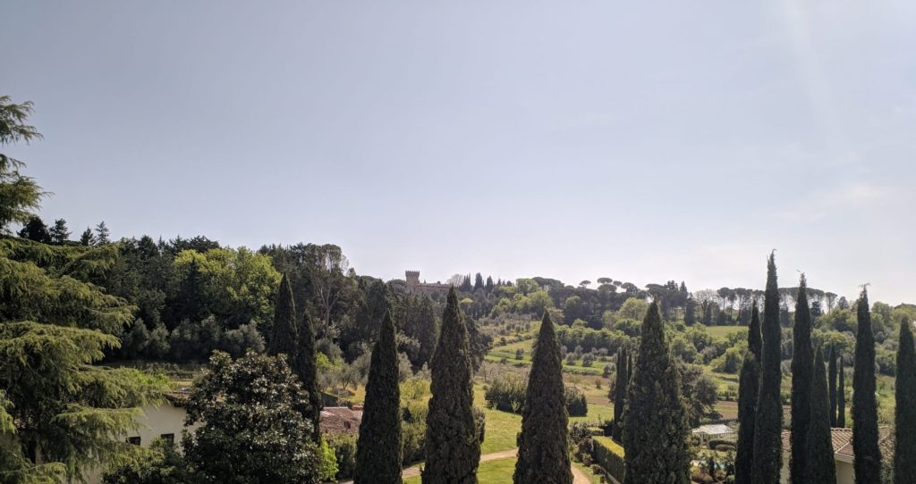 panorama di Bellosguardo, sulla colline del Quartiere