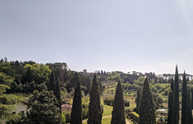 panorama di Bellosguardo, sulla colline del Quartiere