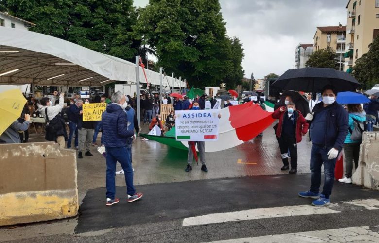 protesta ambulanti mercato isolotto coronavirus 2