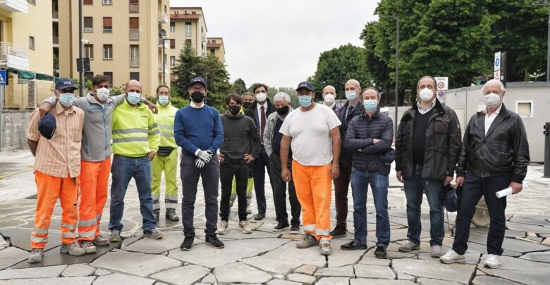 inaugurazione piazza dell'isolotto