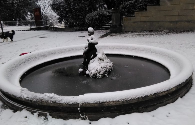 fontana villa strozzi neve