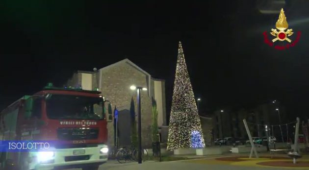 auguri Natale 2021 Vigili del Fuoco Firenze Isolotto