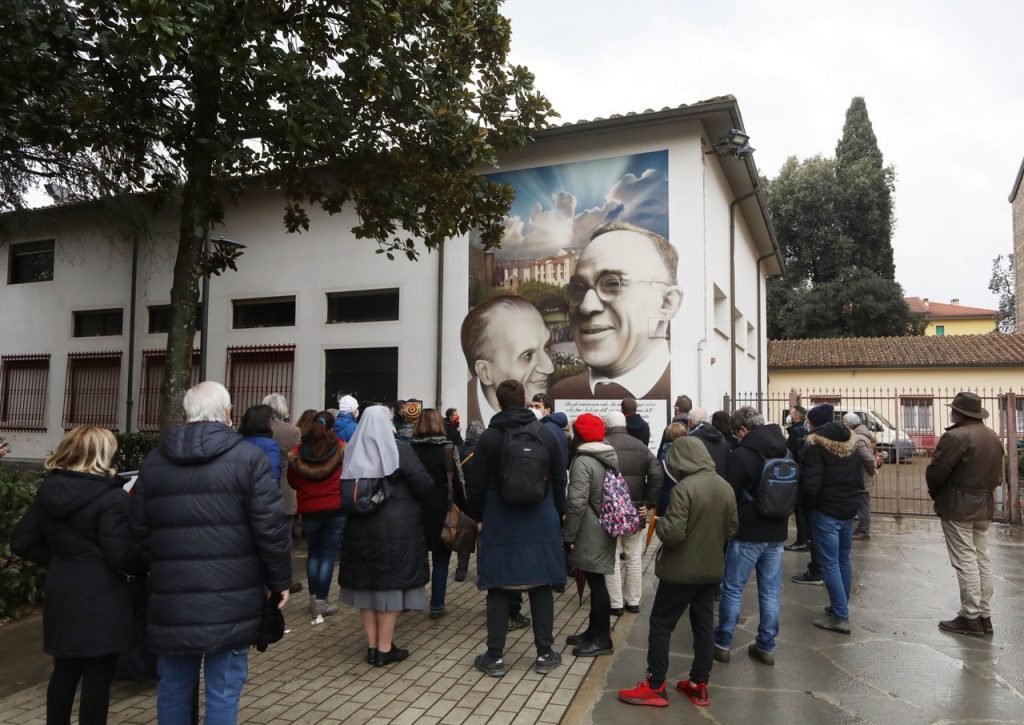 inaugurazione murale piazza dell'Isolotto La Pira Fabiani 4