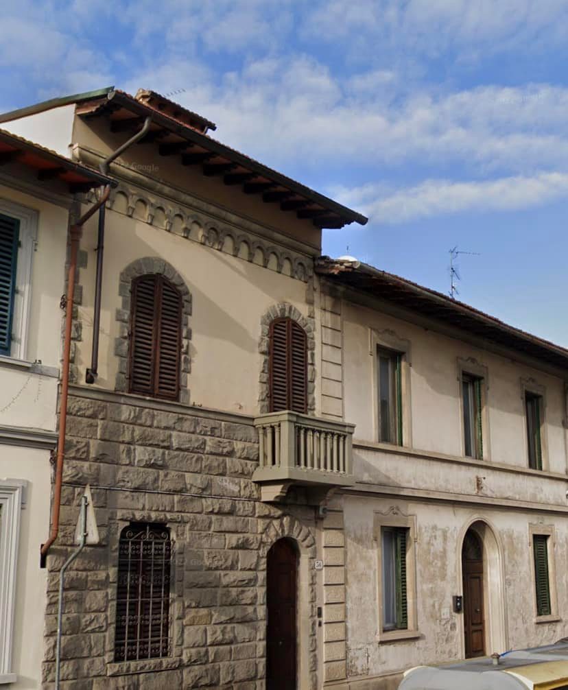 Architetto del XX secolo, Palazzina "dei Leoni", inizi XX secolo, Firenze, Via di Scandicci.