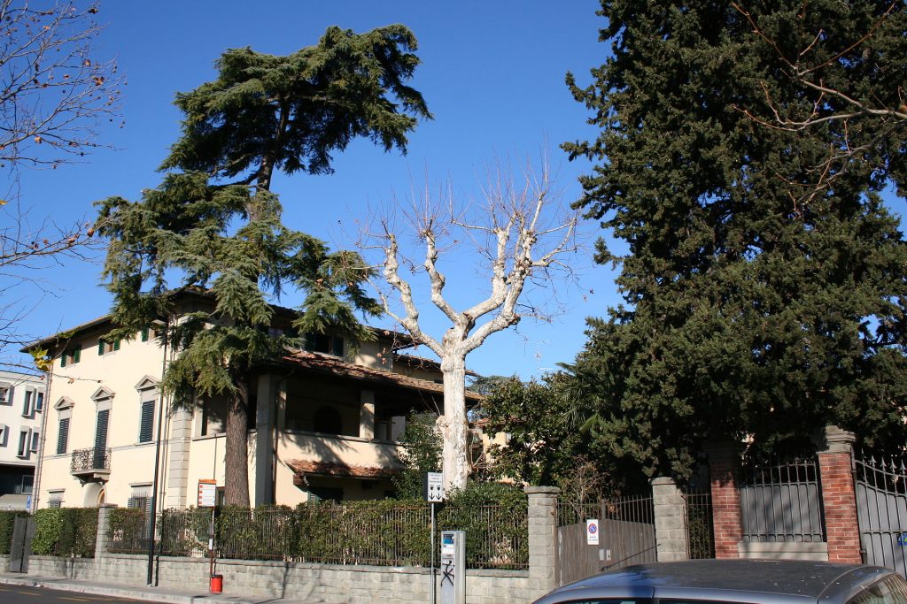 Scorcio del centro storico ottocentesco di Scandicci.