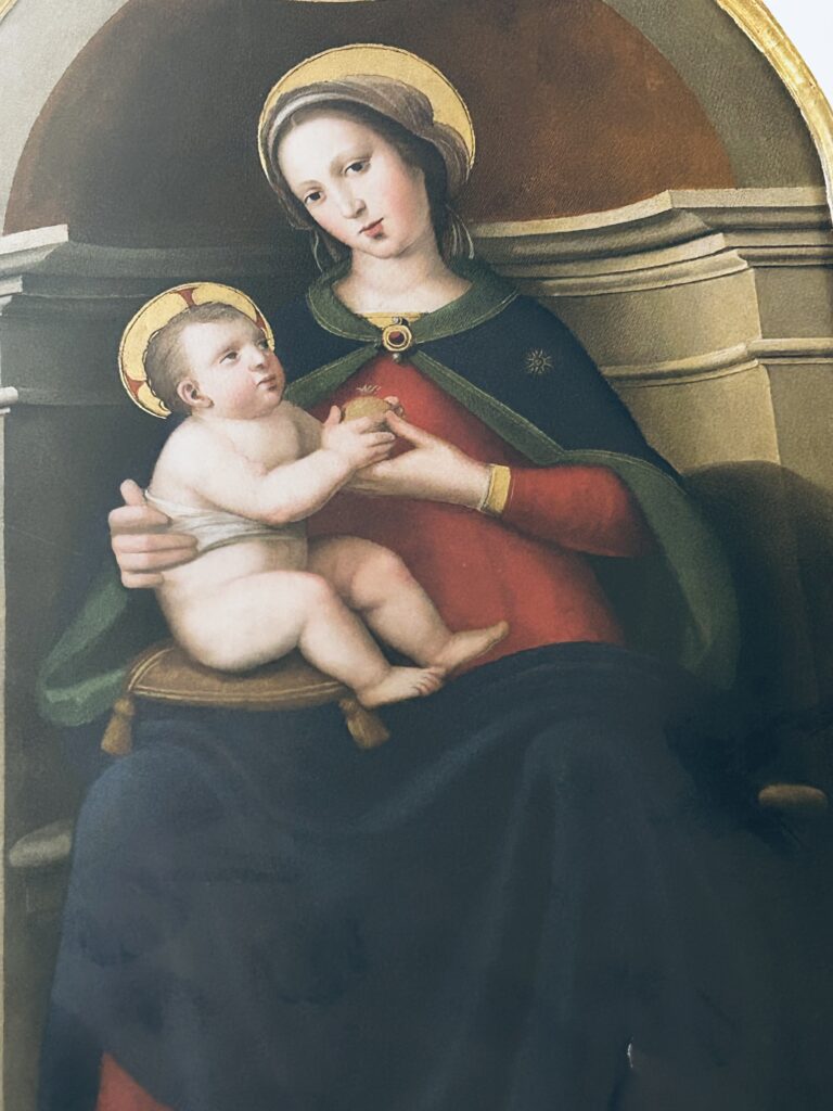 Ambito di Ridolfo del Ghirlandaio, Madonna col Bambino, inizio XVI secolo, San Colombano.